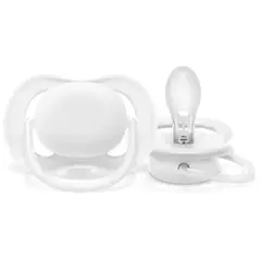 AVENT - Chupete Ultra-Air 1Pc 6-18M Blanco - - SCF08114