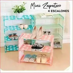 CHINA GLAZE - Zapatero 4 Niveles Organizador Estante