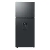 SAMSUNG - Nevera No Frost Congelador superior 389 Litros Brutos Negro