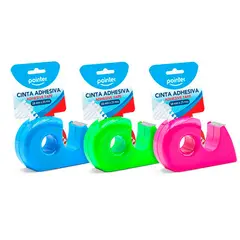 POINTER - Cinta Adhesiva 18 X25 Mts Con Dispensador.