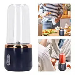 GENERICO - Mini Licuadora Portátil USB Recargable Azul