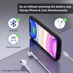 GENERICO - Estuche Forro Portátil Power Case (batería) Para iPhone 13