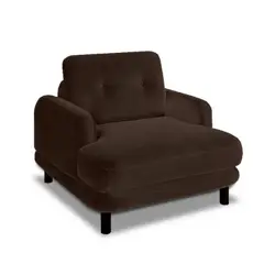 MAGIC CLASS - SILLA MODERNA GIBSON ECOCUERO CAFÉ