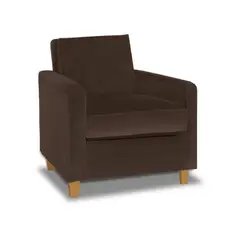 MAGIC CLASS - SILLA MODERNA FORD MICROFIBRA CAFÉ