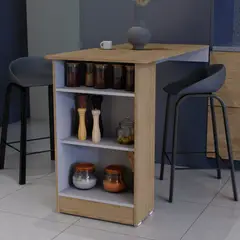 BERTOLINI - Barra Auxiliar De Cocina En MDP 90x120x60cm
