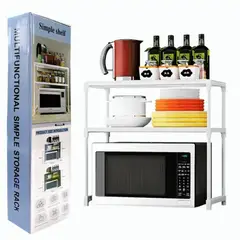 SANGOX - Estante Para Horno De Microondas De 3 Niveles