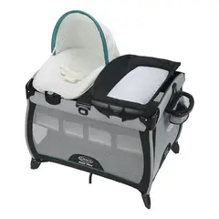 GRACO - Cuna Corral para Bebés Playard Con Silla y Cambiador