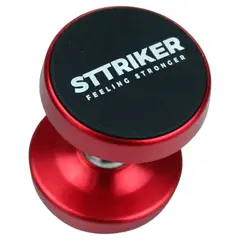 GENERICO - Soporte Celular Magnético Tripode Iman Gym 360° Rojo