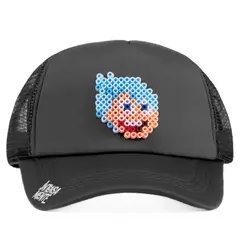 ARITEX - Gorra Pixel Art - Intensa Mente Alegría Estilo Retro 8 Bits
