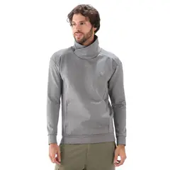 SANTANA - Buzo Hombre Bariloche Gris Medio