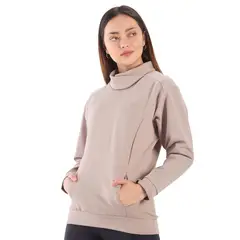 SANTANA - Buzo Mujer Bariloche Beige