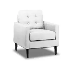 MAGIC CLASS - SILLA MODERNA BOSS MICROFIBRA BLANCO