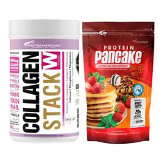 MEGAPLEX - Combo Colageno hidrolizado Collagen Stack 585 g+Protein Pancake 1.69lb
