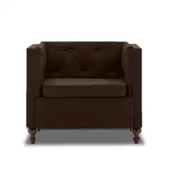 MAGIC CLASS - SILLA MODERNA COLLINS ECOCUERO CAFÉ