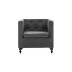 MAGIC CLASS - SILLA MODERNA COLLINS MICROFIBRA GRIS