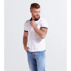 GAS EVOLUTION JEANS - Polo Slim Para Hombre Gas.-