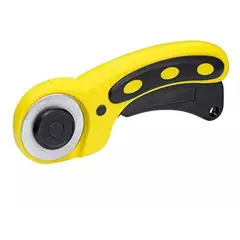 GENERICO - Cortador De Tela Rotatorio Rotativo 45mm Con Mango Costura