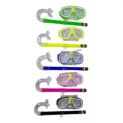 GENERICO - Snorkel Careta Mascara De Buceo Acuatica Azul Deportiva