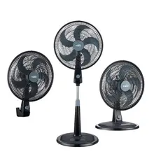 KALLEY - Ventilador 3 en 1 K-V31N02 Negro