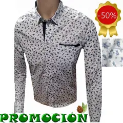 ZAFIRO JEANS - Camisa tropical hombre en promoción