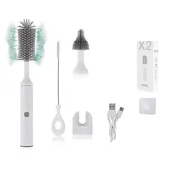 GENERICO - Juego de Cepillo Eléctrico para Lavar Teteros