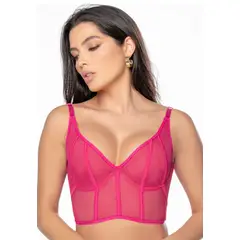 FORMAS INTIMAS - Corset Mujer Fucsia Fi 7292