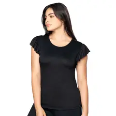 MARKETING PERSONAL - Camiseta Mujer Negro Fi 7334
