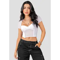 ATYPICAL - Blusa Mujer Blanco 103326