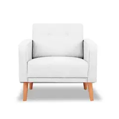 MAGIC CLASS - SILLA MODERNA ROSS ECOCUERO BLANCO