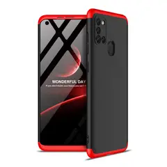 GENERICO - Funda Carcasa Estuche Protector Para Samsung A21S Negro Rojo