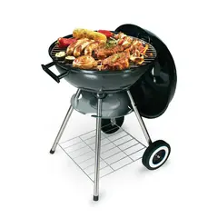 HOME ELEMENTS - Asador a Carbón BBQ Portable con ruedas HEJL22017A
