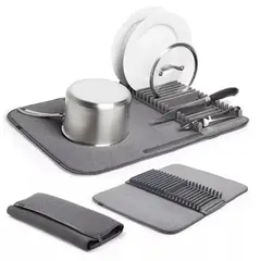 GENERICO - Tapete Escurridor De Loza Absorbente Organizador De Platos