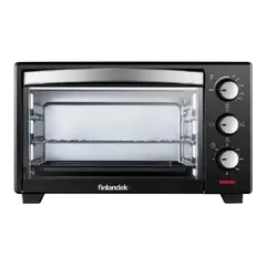 FINLANDEK - FINLANDERK HORNO TOSTADOR 25 LITROS SILVER