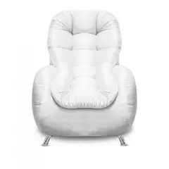 MAGIC CLASS - SILLÓN PARÍS MICROFIBRA BLANCO