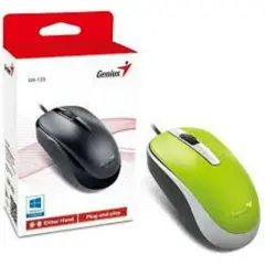 GENIUS - Mouse DX-120 USB Alambrico Verde