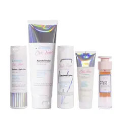 GENERICO - Kit SOS Reparación Para Cabello Graso CLICK COSMETICS