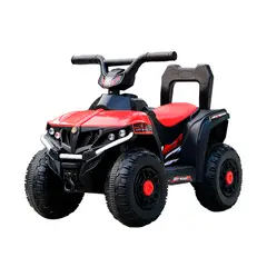 STAY ELIT - CUATRIMOTO ELÉCTRICA RECARGABLE PARA NIÑOS COLOR ROJO-