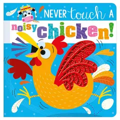 USBORNE - Libro Educativo No Toques El Pollo Ruido De Niños