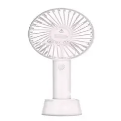 SKY - Mini ventilador portátil recargable de mano mesa compacta USB