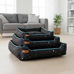 AM MASCOTAS - Cama Estampada Luxury Grande Perro - Gato