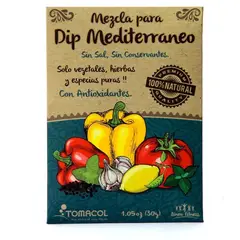 TOMACOL - Mezclas para Dip Mediterráneo x 30 Grs -