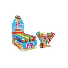 GARABATOS - Dulce Cono Choco Cornet Colores Dippo X24u