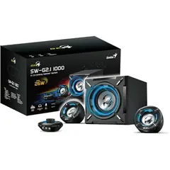 GENIUS - Parlante de juegos SW-G2.1 1000 color Negro/Azul