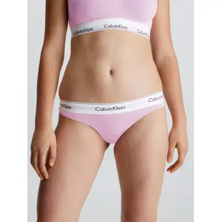 CALVIN KLEIN - Pantie Rosada Tipo Tanga - Modern Cotton