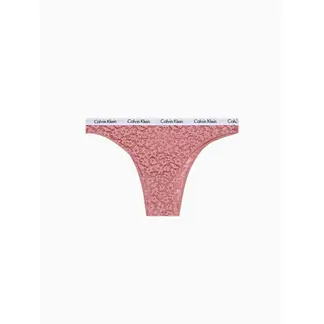 CALVIN KLEIN - Pantie Rosa Tipo Brasilera - Carousel Lace