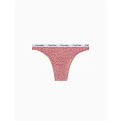 CALVIN KLEIN - Pantie Rosa Tipo Brasilera - Carousel Lace