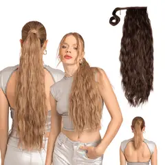 MY DOLL HAIR - Ponytail Ondulada Shak 26 pulgadas - Mix Toffe