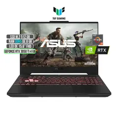ASUS - TUF AMD RYZEN 7-6800H RTX 3050Ti 4GB SSD 512GB RAM 8GB LED 15,6 FULL HD 144Hz