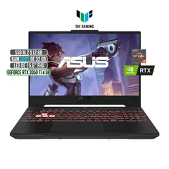 ASUS - Portátil TUF AMD Ryzen 7 RTX 3050Ti 32GB RAM 512GB SSD 15.6"