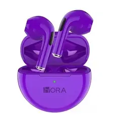 1HORA - Audífonos Inalámbricos Bluetooth Color Violeta